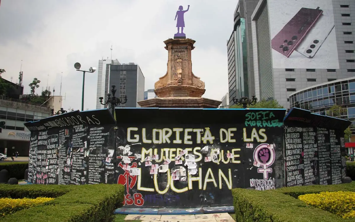 Glorieta de las Mujeres que Luchan exige no atacar antimonumentos para la Copa Mundial Glorieta de las Mujeres que Luchan exige no atacar antimonumentos para la Copa Mundial