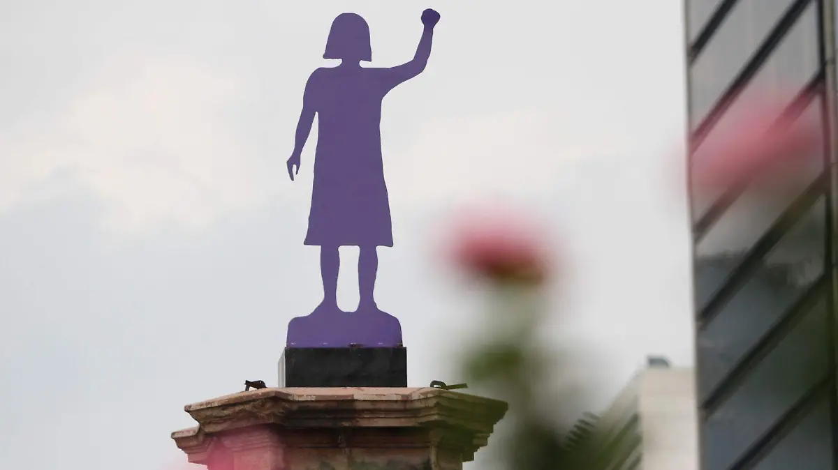 Colectivas exigen respeto a la Glorieta de las Mujeres que Luchan ante presiones por el Mundial Colectivas exigen respeto a la Glorieta de las Mujeres que Luchan ante presiones por el Mundial