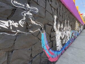 Mural en el Estadio Azteca, una batalla cultural Mural en el Estadio Azteca, una batalla cultural