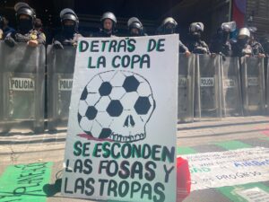 La falta de vivienda digna en el centro del reclamo, a cien días de iniciar el Mundial La falta de vivienda digna en el centro del reclamo, a cien días de iniciar el Mundial