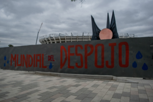 Jardín de Lluvia en Santa Úrsula, un proyecto para inhibir las protestas contra el Mundial Jardín de Lluvia en Santa Úrsula, un proyecto para inhibir las protestas contra el Mundial