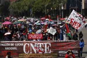 CNTE anuncia paro indefinido en junio en medio del Mundial y acusa falta de respuestas del gobierno CNTE anuncia paro indefinido en junio en medio del Mundial y acusa falta de respuestas del gobierno