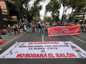 “Vamos a llegar a la final con la abrogación de la Ley del ISSSTE”, asegura CNTE previo a diálogo “Vamos a llegar a la final con la abrogación de la Ley del ISSSTE”, asegura CNTE previo a diálogo